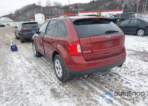 2014 Ford Edge Sel из США, поврежденный, VIN 2FMDK4JC6EBA29337